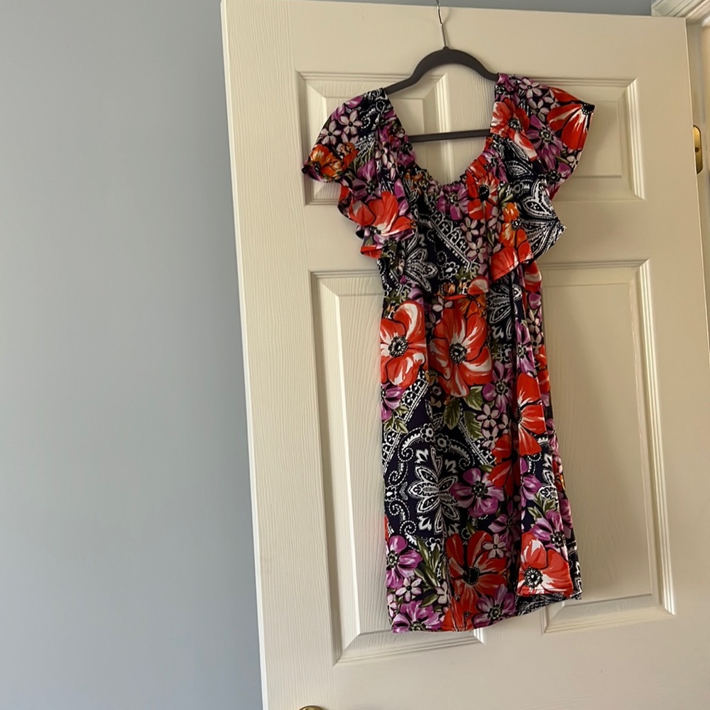 OFF THE SHOULDER FLORAL DRESS